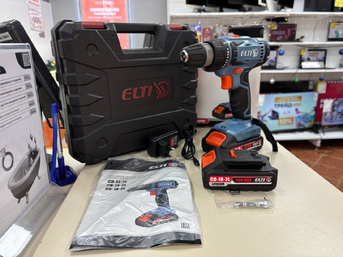 Шуруповерт ELTI CD-18-2L