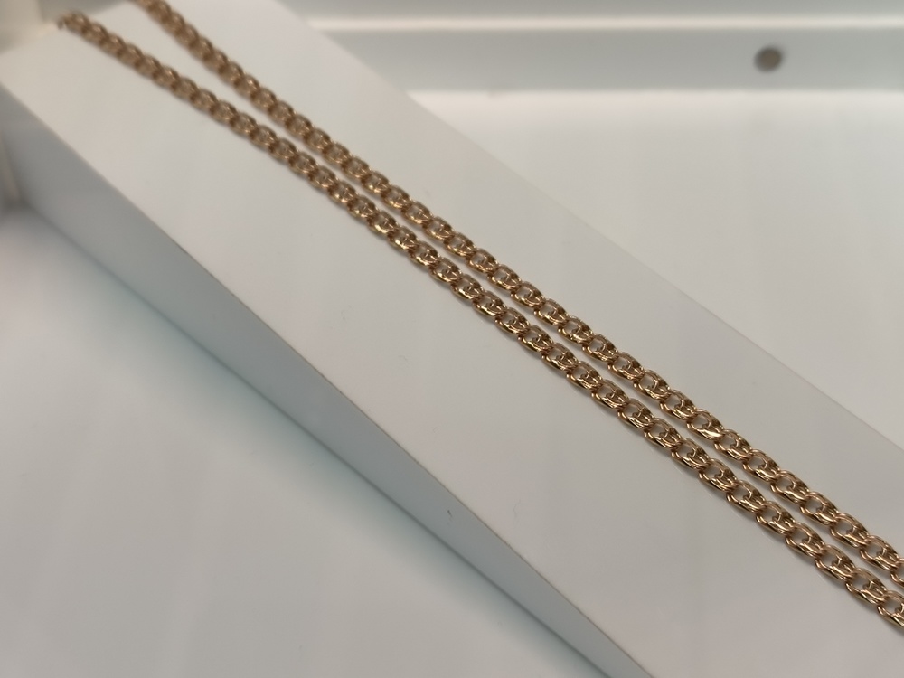 ЦЕПЬ ПОЛНОВЕСНАЯ Бисмарк (Au 585)