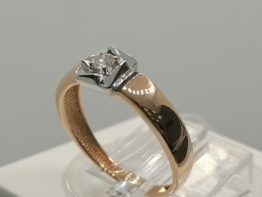 КОЛЬЦО БРИЛЛИАНТ (Au 585)