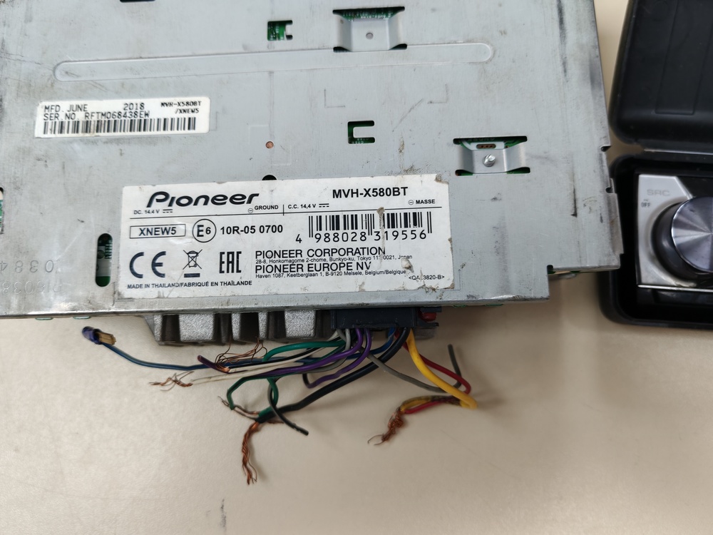 Автомагнитола Pioneer MVН-X580BT