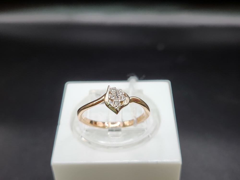 КОЛЬЦО БРИЛЛИАНТ Au 585