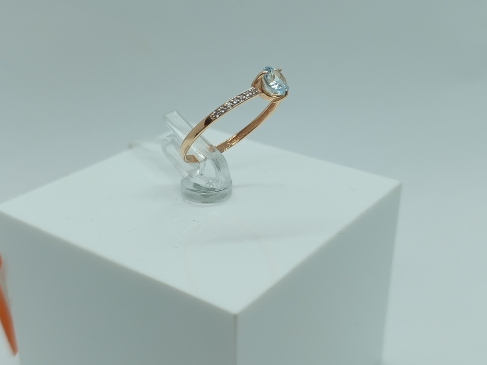 КОЛКМИ585 КОЛЬЦО С КАМНЯМИ (Au 585)