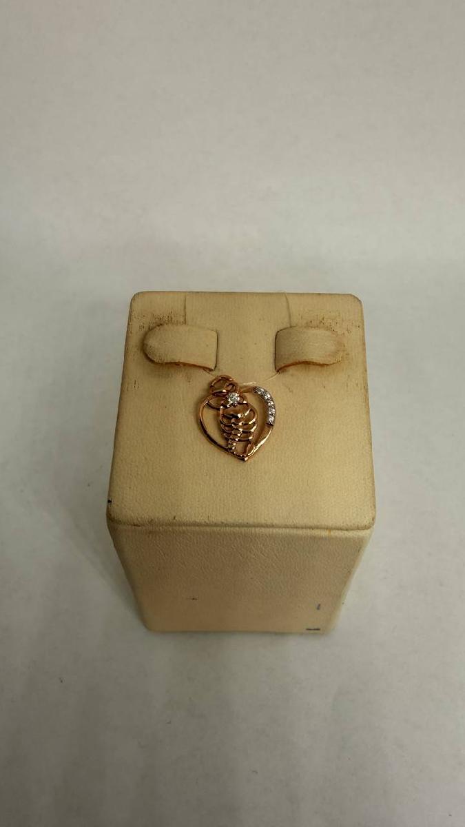 ПОДВЕСКА ЗНАК ЗОДИАКА СКОРПИОН (Au 585)