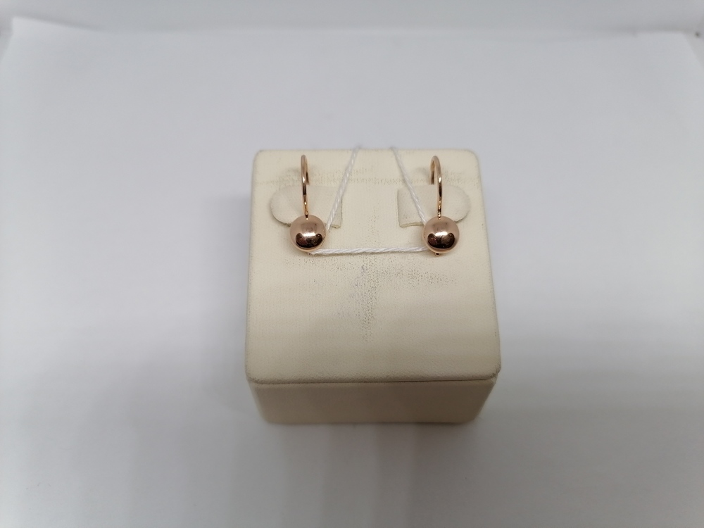 СЕРЬГИ БЕЗ КАМНЯ (Au 583)