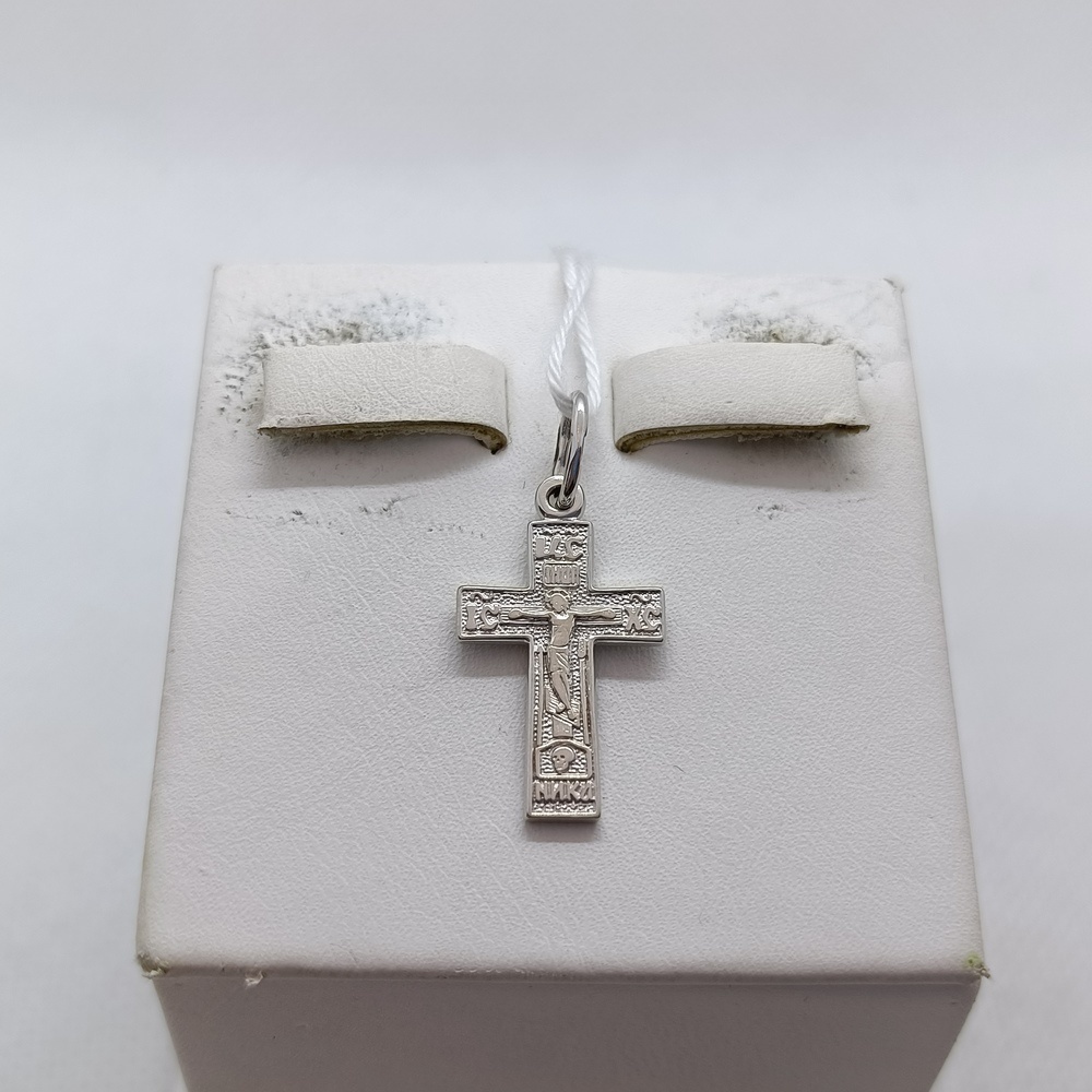 ПОДКБК585 ПОДВЕСКА КРЕСТ БЕЗ КАМНЯ (Au 585)