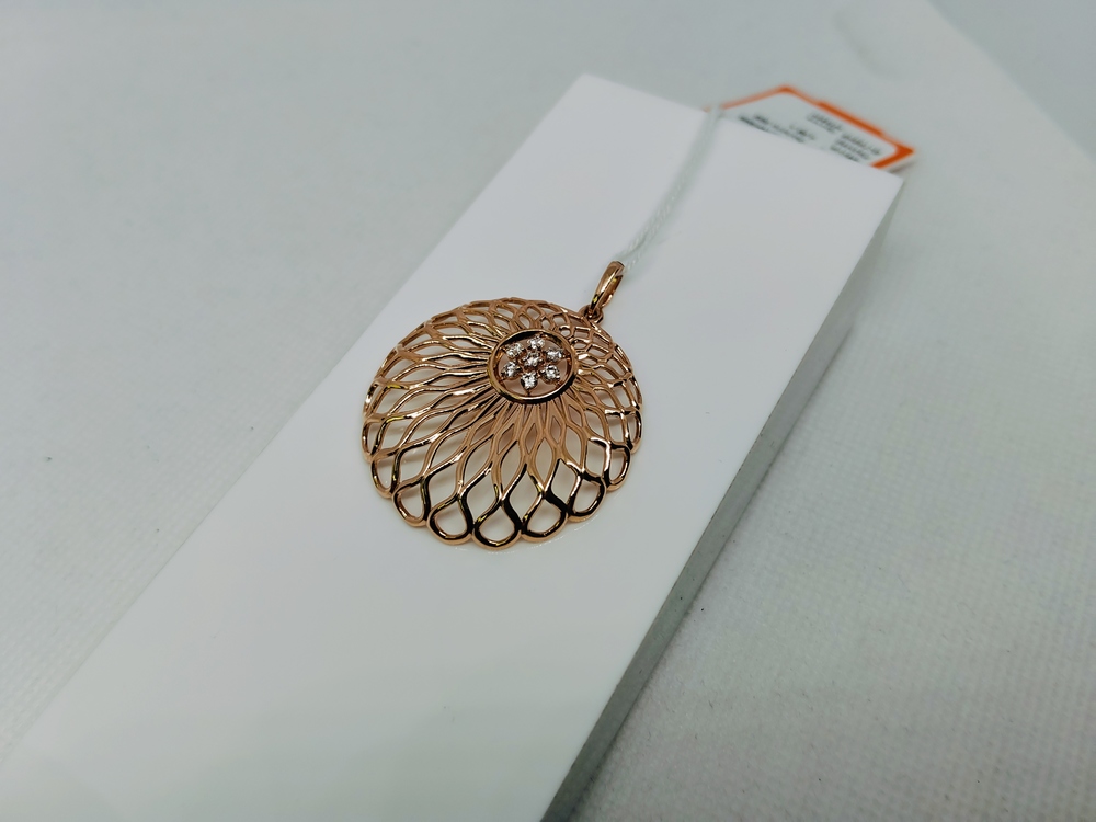 ПОДВЕСКА С КАМНЯМИ (Au 585)