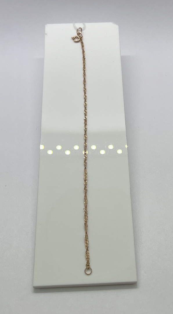 БРАСЛЕТ ПОЛНОВЕСНЫЙ Сингапур Au 585