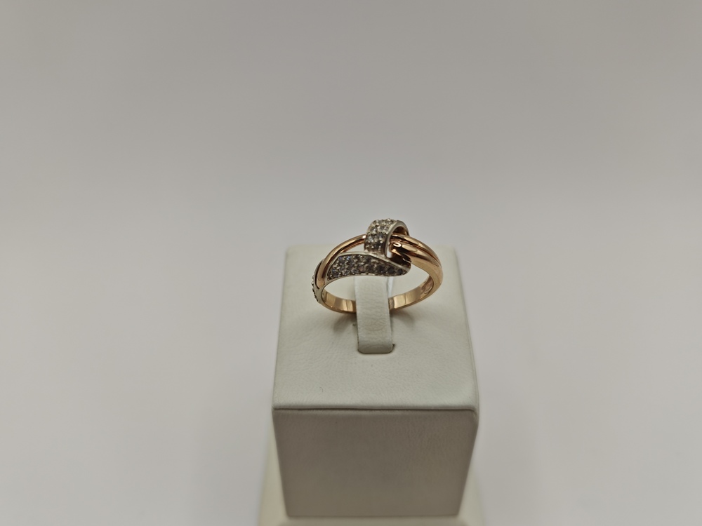 КОЛКМИ585 КОЛЬЦО С КАМНЯМИ (Au 585)