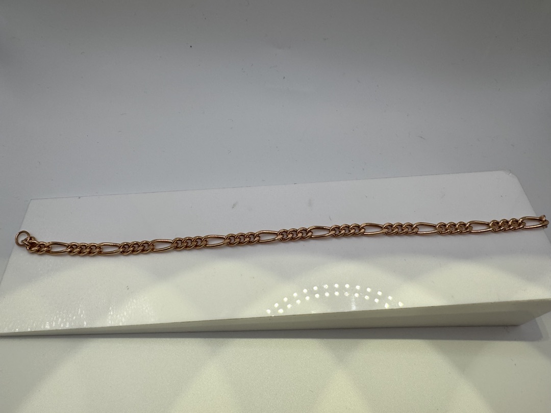 БРАСЛЕТ ПУСТОТЕЛЫЙ Фигаро(картье) (Au 585)