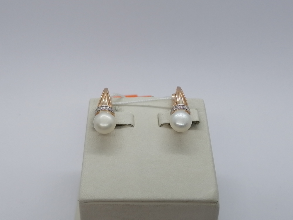 СЕРЬГИ С КАМНЯМИ (Au 585)