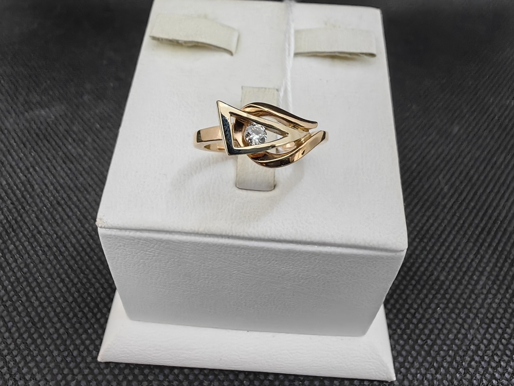 КОЛЬЦО БРИЛЛИАНТ Au 585