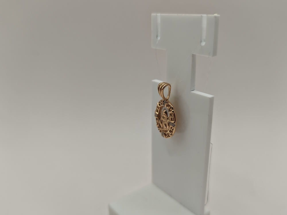 ПОДВЕСКА ИКОНА с камнями (Au 585)