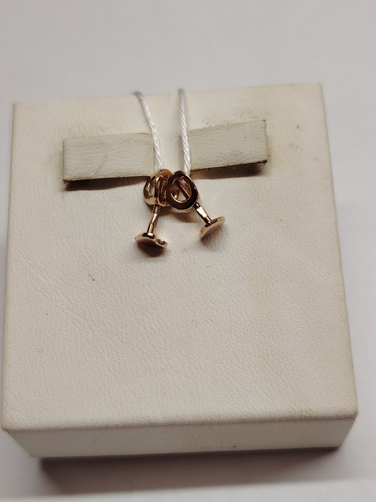 СЕРЬГИ ПУСЕТЫ (Au 585)