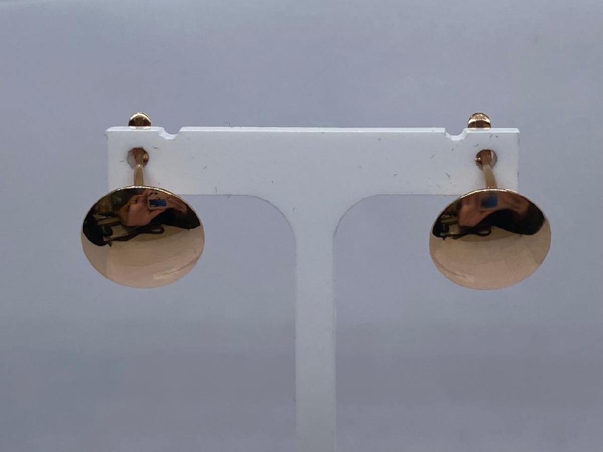 СЕРЬГИ БЕЗ КАМНЯ (Au 585)