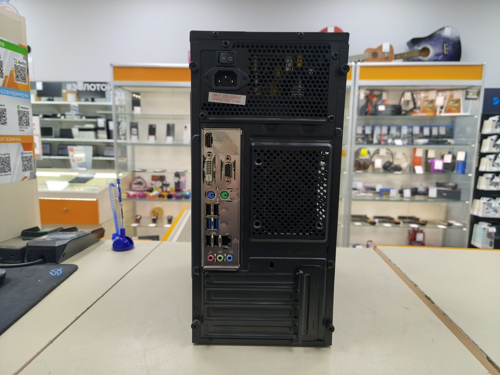 Системный блок Ginzzu; Core i3-10100, Intel UHD Graphics, 8 Гб, 512 GB, Нет