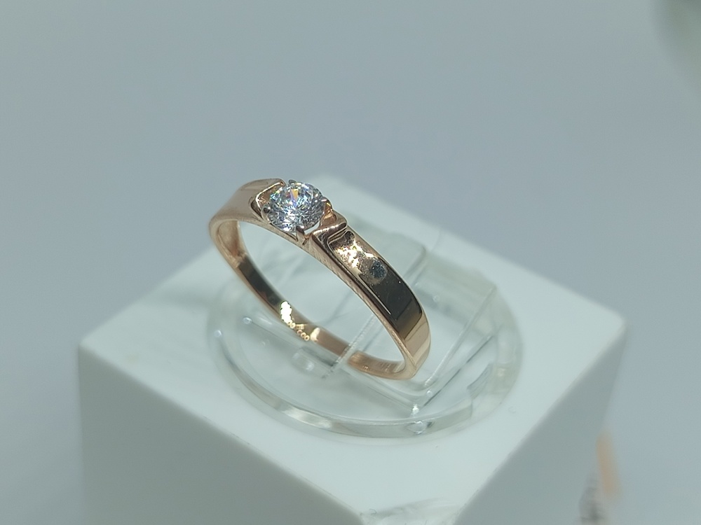 КОЛЬЦО С КАМНЕМ (Au 585)