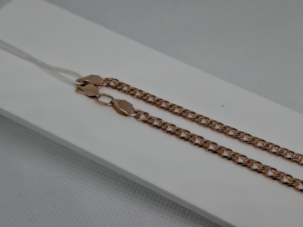 ЦЛР2585 ЦЕПЬ ПОЛНОВЕСНАЯ Ромб двойной (Au 585)