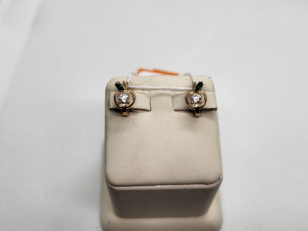 СЕРЬГИ С КАМНЯМИ (Au 585)