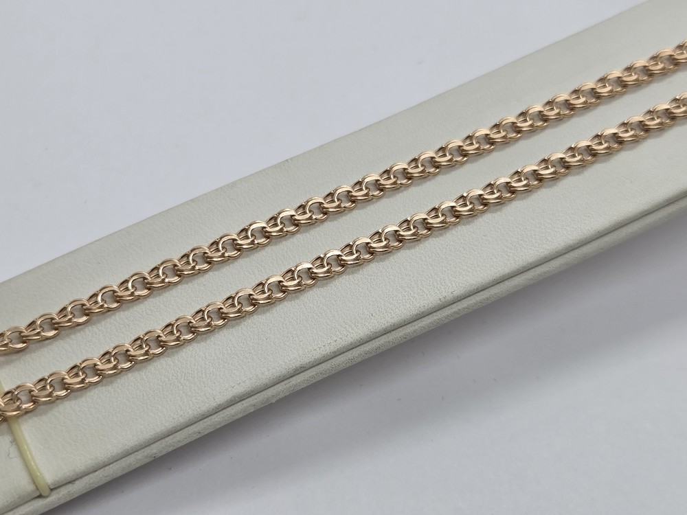 ЦЕПЬ ПУСТОТЕЛАЯ Бисмарк (Au 585)