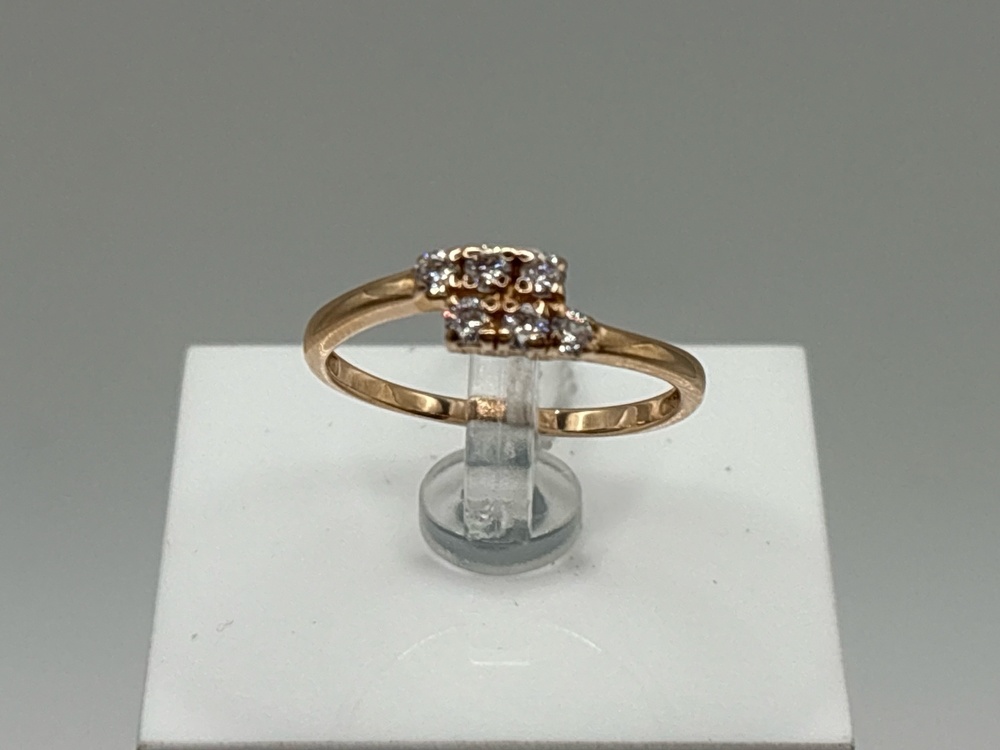 КОЛКМИ585 КОЛЬЦО С КАМНЯМИ (Au 585)