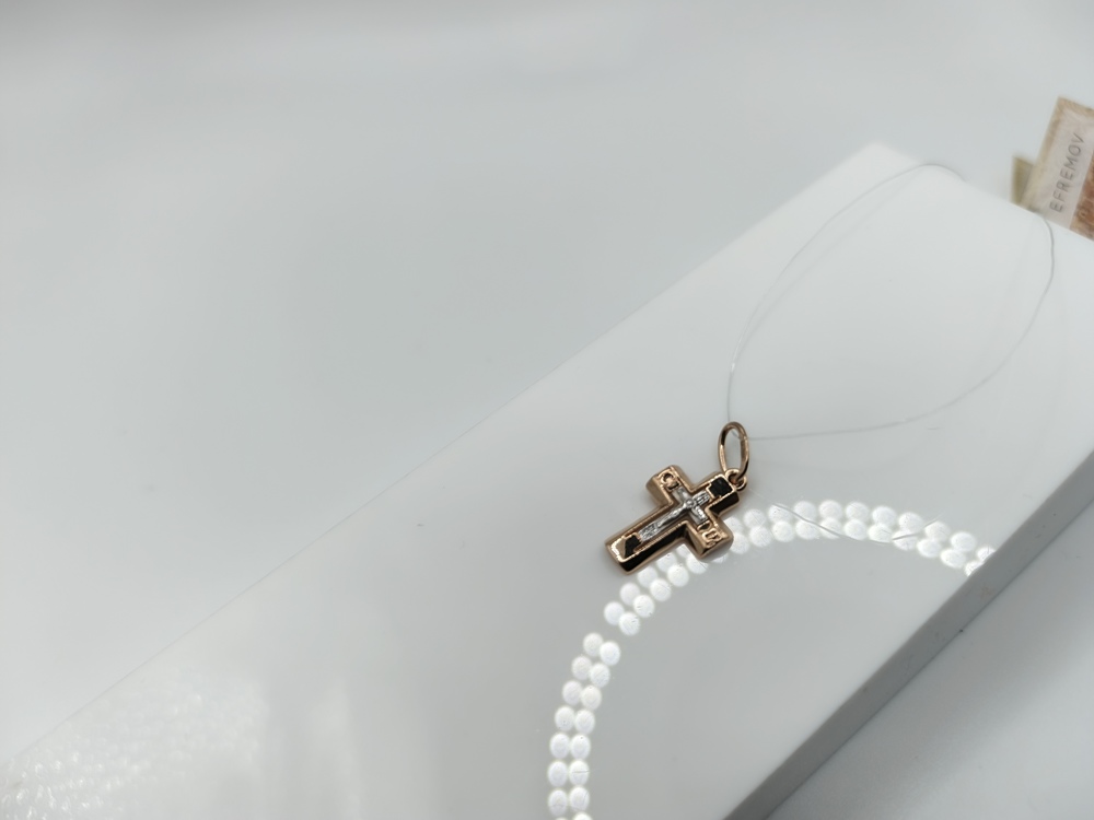 ПОДВЕСКА КРЕСТ (Au 585)