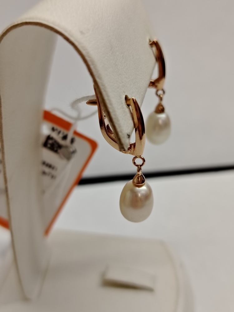 СЕРЬГИ С КАМНЕМ (Au 585)