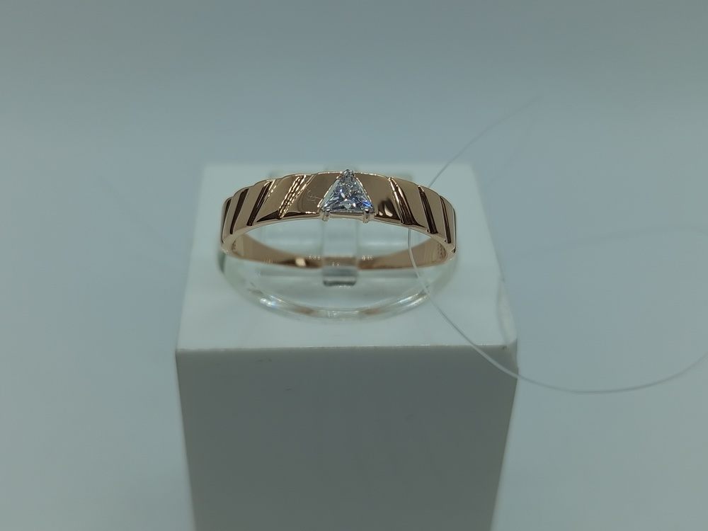 КОЛЬЦО С КАМНЕМ (Au 585)