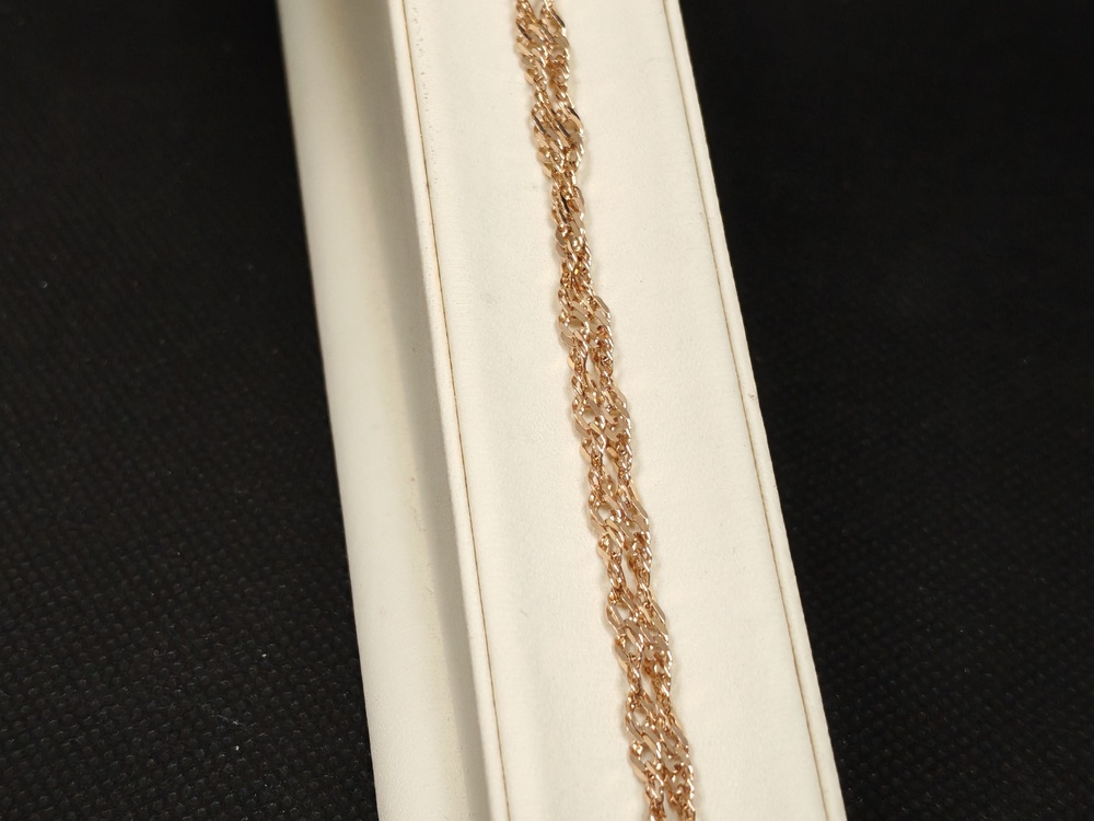 ЦЛСИ585 ЦЕПЬ ПОЛНОВЕСНАЯ Сингапур (Au 585)