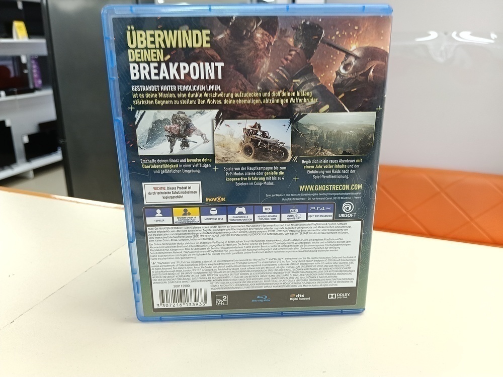 Игра Playstation 4 Tom Clancys Ghost Recon