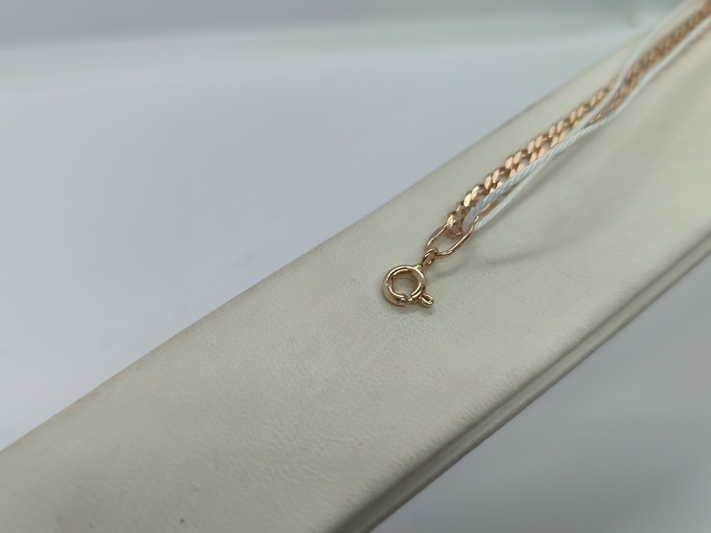 БРАСЛЕТ ПОЛНОВЕСНЫЙ Ромб двойной Au 585