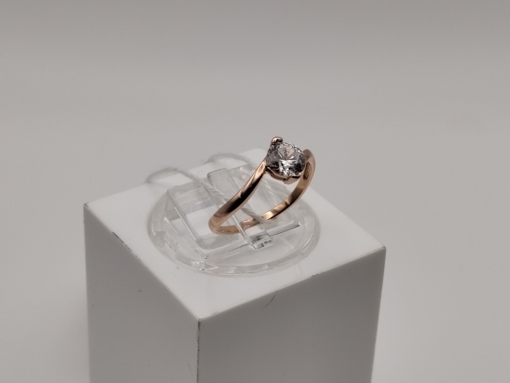 КОЛКМ585 КОЛЬЦО С КАМНЕМ (Au 585)