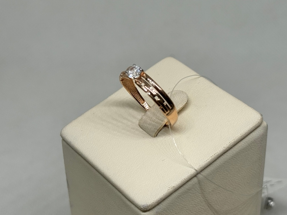 КОЛЬЦО С КАМНЕМ (Au 585)