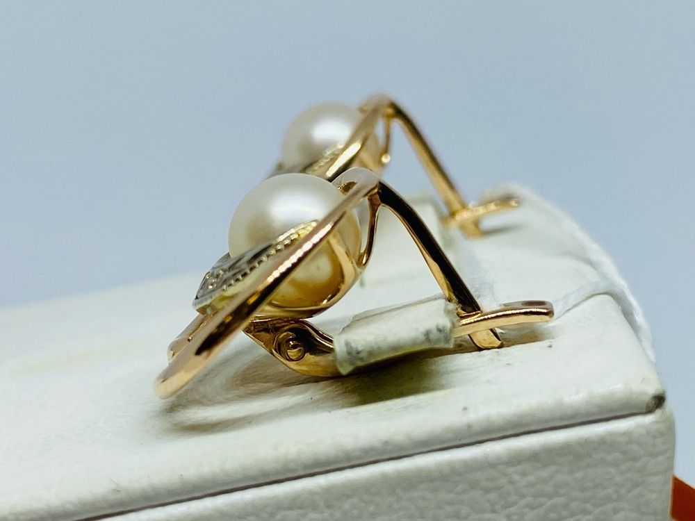 СЕРЬГИ С КАМНЯМИ (Au 585)