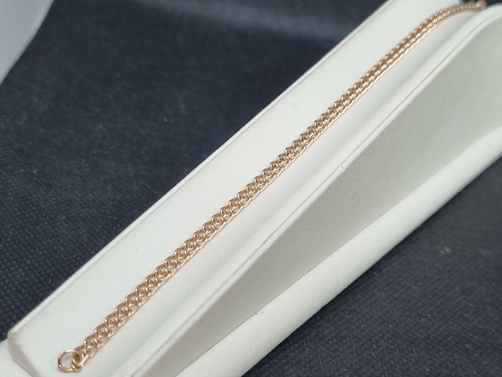 БРАСЛЕТ ПУСТОТЕЛЫЙ Царь (Au 585)