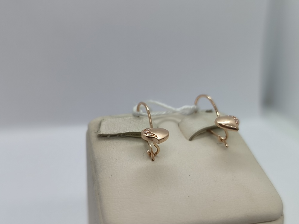 СЕРЬГИ С КАМНЯМИ (Au 585)