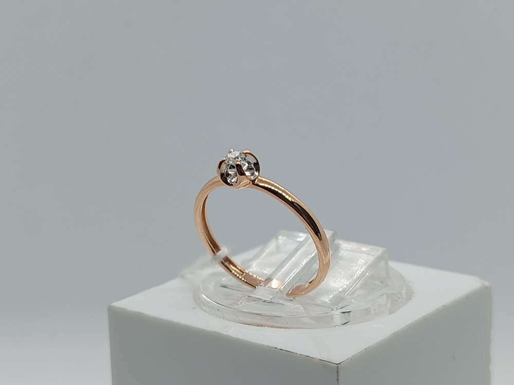 КОЛЬЦО БРИЛЛИАНТ Au 585