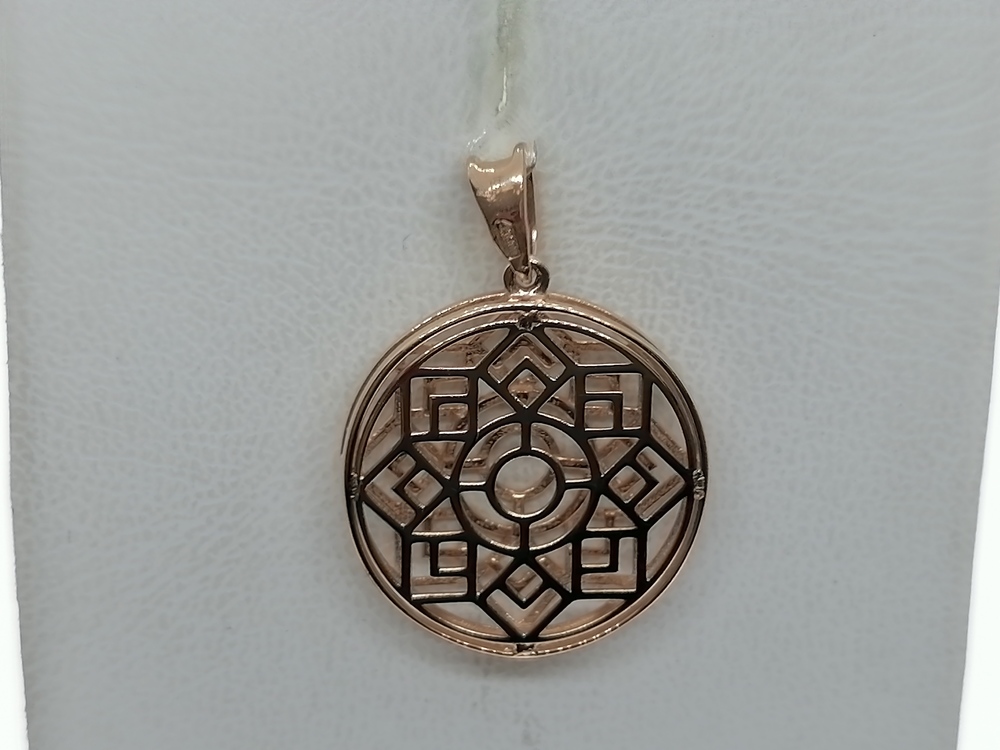 00-63-0062-00 ПОДВЕСКА БЕЗ КАМНЯ (Au 585)