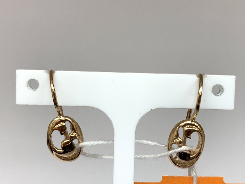 СЕРЬГИ БЕЗ КАМНЯ (Au 583)