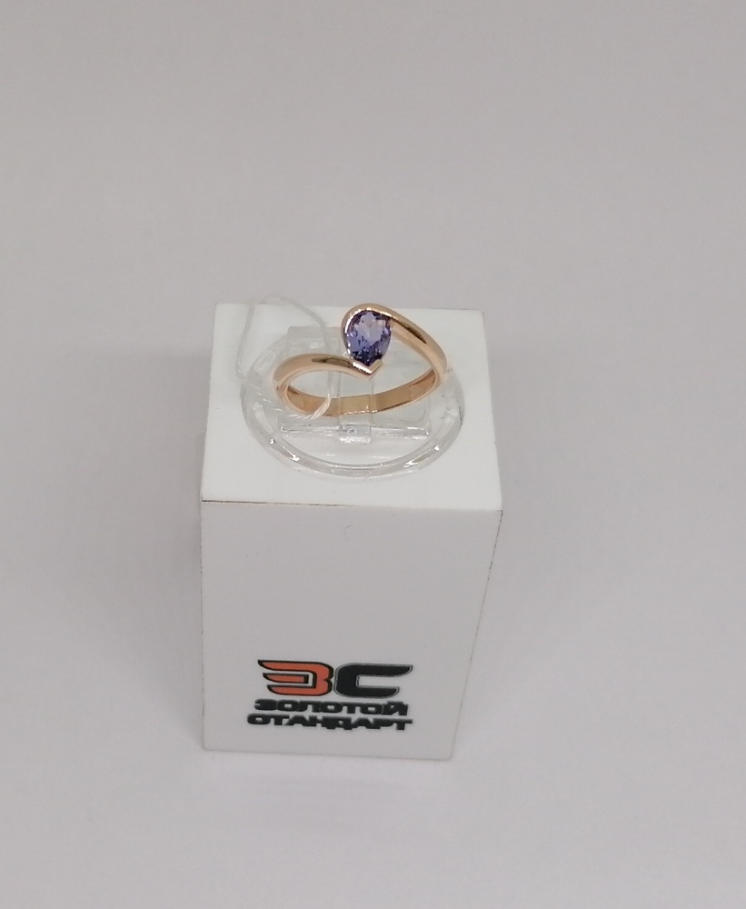 КОЛЬЦО С КАМНЕМ (Au 585)