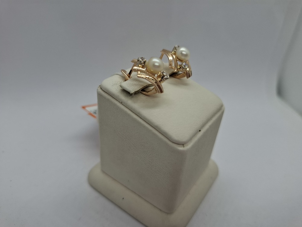 СЕРЬГИ С КАМНЯМИ (Au 585)