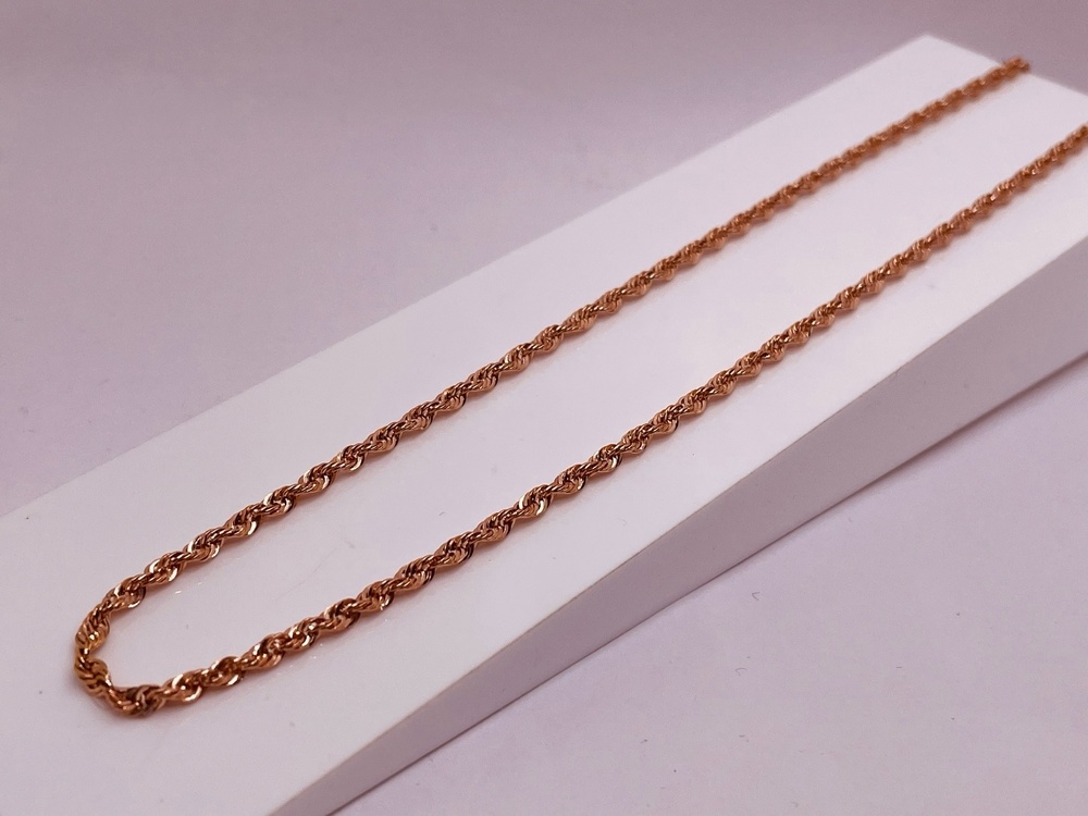 ЦПВР585 ЦЕПЬ ПУСТОТЕЛАЯ Веревка (Au 585)