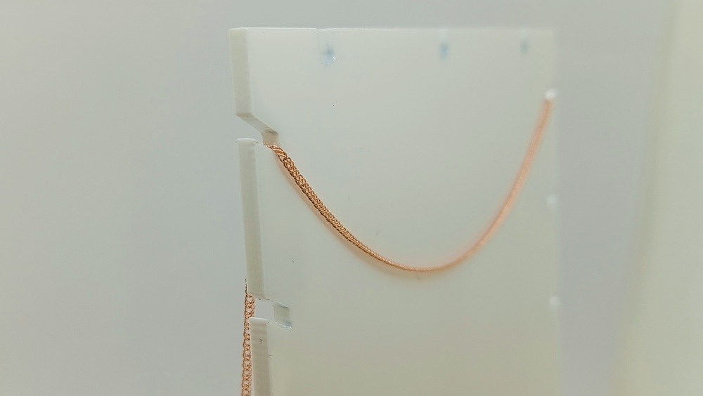 ЦЕПЬ ПОЛНОВЕСНАЯ Ромб двойной (Au 585)