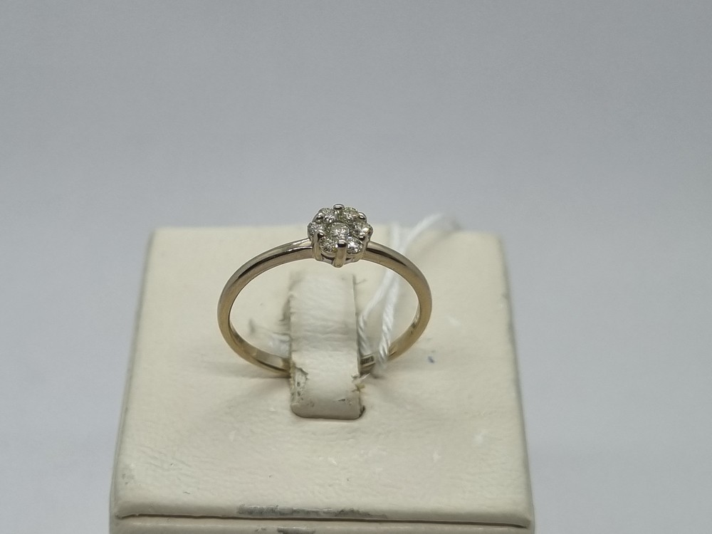 КОЛЬЦО БРИЛЛИАНТ Au 585