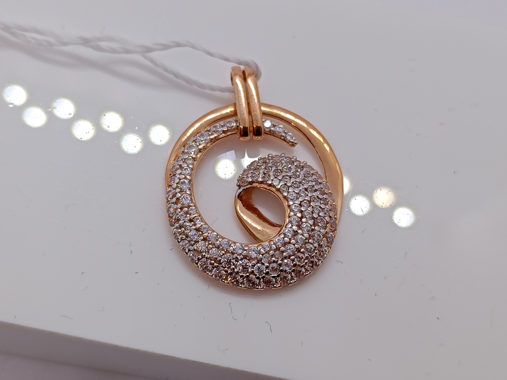 ПОДВЕСКА С КАМНЯМИ (Au 585)