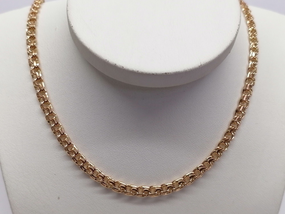 ЦЕПЬ ПОЛНОВЕСНАЯ Бисмарк (Au 585)