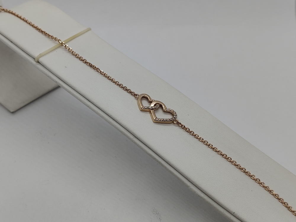 БРАСЛЕТ С КАМНЯМИ (Au 585)