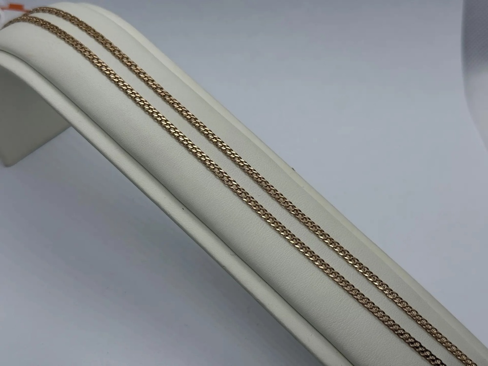 ЦЛР2585 ЦЕПЬ ПОЛНОВЕСНАЯ Ромб двойной (Au 585)