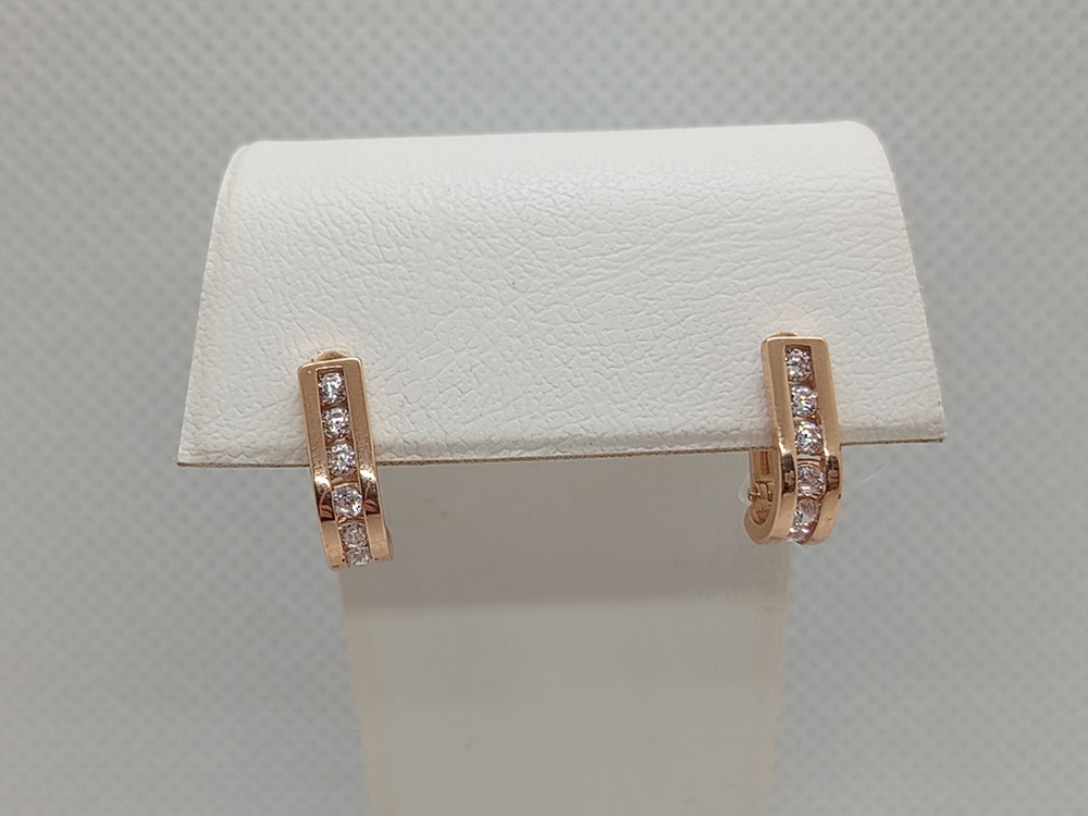 СЕРЬГИ С КАМНЯМИ (Au 585)