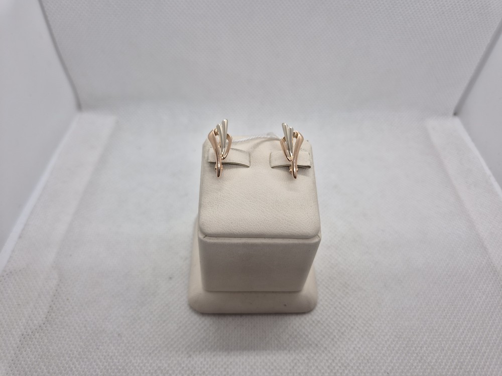 СЕРЬГИ БЕЗ КАМНЯ (Au 585)