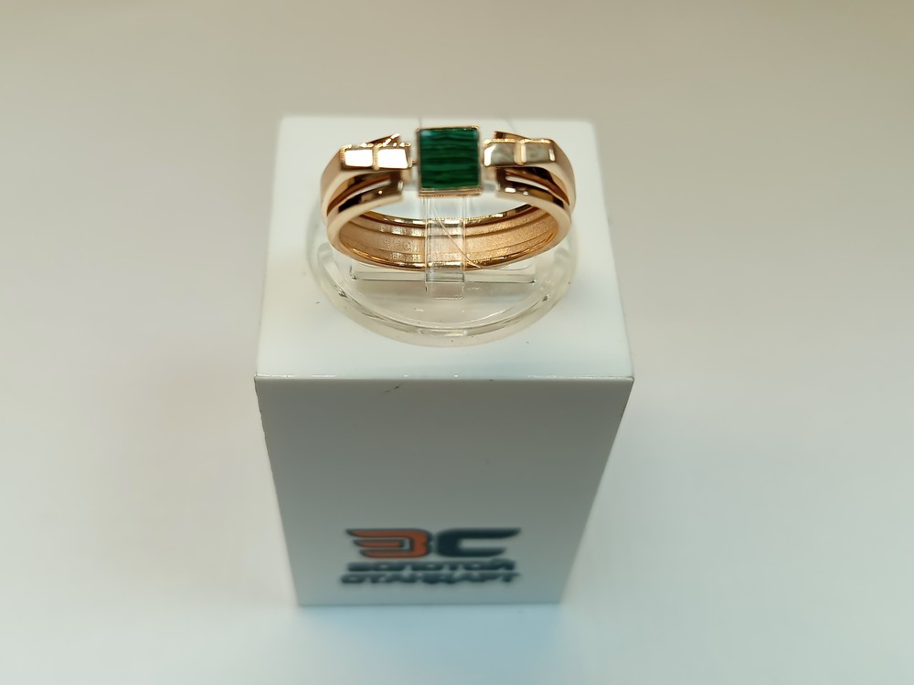 КОЛЬЦО ПЕЧАТКА с камнем (Au 585)